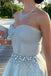 Elegant Blue Sweetheart A-Line Long Prom Dress Ideas, Evening Party Dresses,WGP1899