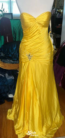 Gorgeous Strapless Mermaid Long Prom Dress Ideas, Evening Party Dresses,WGP1780