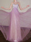 Sparkly Pink Sweetheart Mermaid Long Prom Dress Ideas, Evening Party Dresses,WGP1910
