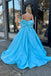 Elegant A-Line Spaghetti Straps Beads Cheap Maxi Long Party Prom Gowns,Evening Dresses,WGP433