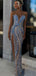 Unique Blue Sweetheart Mermaid Long Prom Dress Ideas, Evening Party Dresses,WGP1971