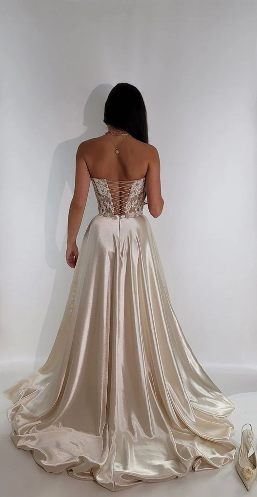 Elegant Sweetheart Lace Mermaid Long Prom Dress Ideas, Evening Party Dresses, WGP2029