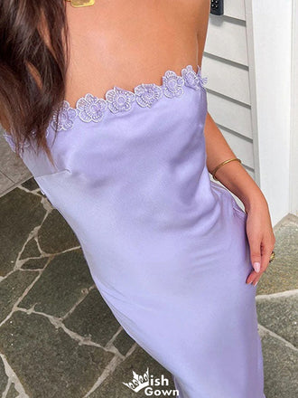 Gorgeous Straight Across Strapless Sheath Long Prom Dress Ideas, Evening Party Dresses,WGP1218