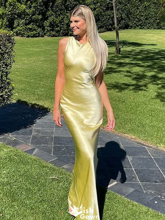 Gorgeous Halter Criss Cross Mermaid Long Prom Dress Ideas, Evening Party Dresses,WGP1221