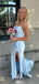 Elegant Strapless Mermaid Long Prom Dress Ideas, Evening Party Dresses,WGP1225