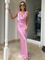 Gorgeous Pink Sheath Long Party Dress Prom Dresses,Evening Dress Online, WGP923