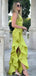Elegant One-shoulder Long Sleeve Sheath Long Prom Dress Ideas, Evening Party Dresses,WGP1310
