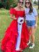 Formal Off-shoulder A-line Long Prom Dress Ideas, Evening Party Dresses,WGP1319