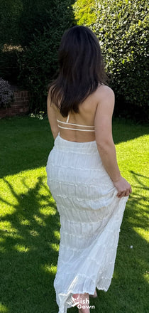 Casual Halter Mermaid Long Prom Dress Ideas, Evening Party Dresses,WGP1329