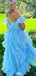 Gorgeous Off-shoulder Lace A-line Unique Long Prom Dress Ideas, Evening Party Dresses,WGP1334