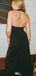 Sexy Deep V-neck Halter Sheath Long Prom Dress Ideas, Evening Party Dresses,WGP1358