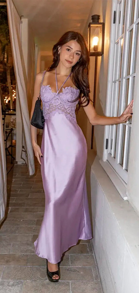 Sexy Purple V-Neck Mermaid Long Prom Dress Ideas, Evening Party Dresses,WGP1828