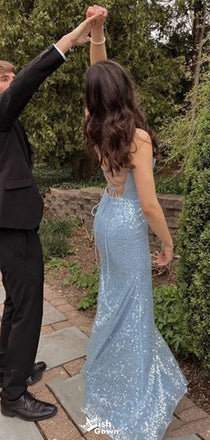 Sexy Spaghetti Strap Sweetheart Mermaid Long Prom Dress Ideas, Evening Party Dresses,WGP1124