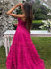 Elegant Pink A-Line Seweetheart Popular Long Evening Dresses, Formal Dresses, Birthday Party, WGP611