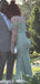 Elegant Off-shoulder Spaghetti Strap V-neck Mermaid Long Prom Dress Ideas, Evening Party Dresses,WGP1473