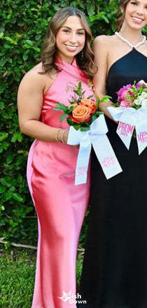 Elegant Halter Mermaid Long Prom Dress Ideas, Evening Party Dresses,WGP1533