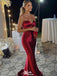 Elegant Strapless V-neck Mermaid Long Prom Dress Ideas, Evening Party Dresses,WGP1584