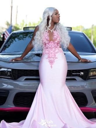 Gorgeous Strapless V-neck Mermaid Long Prom Dress Ideas, Evening Party Dresses,WGP1591