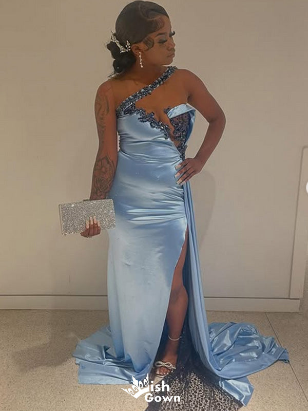 Formal Unique Mermaid Long Prom Dress Ideas, Evening Party Dresses,WGP1619