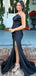 Formal Strapless Mermaid Unique Long Prom Dress Ideas, Evening Party Dresses,WGP1161