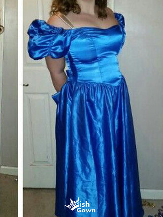 Formal Short Sleeves Off-shoulder A-line Long Prom Dress Ideas, Evening Party Dresses,WGP1672