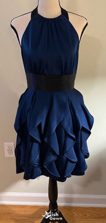 Sexy Halter A-line Short Mini Homecoming Dress,EPT602