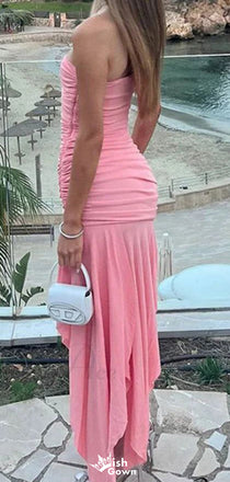 Gorgeous Strapless Sheath Long Prom Dress Ideas, Evening Party Dresses,WGP1173