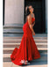 Sexy Red Mermaid Sweetheart Maxi Long Party Prom Dresses, Evening Dress,WGP276