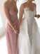 Simple Cheap Sexy Side Split Popular Long Bridesmaid Dresses, WG466