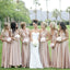 Cheap Convertible Jersey Elegant Long Wedding Bridesmaid Dresses, WG369 - Wish Gown