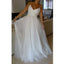 Cheap Simple Spaghetti Strap Formal Long Wedding Dresses, WG677 - Wish Gown