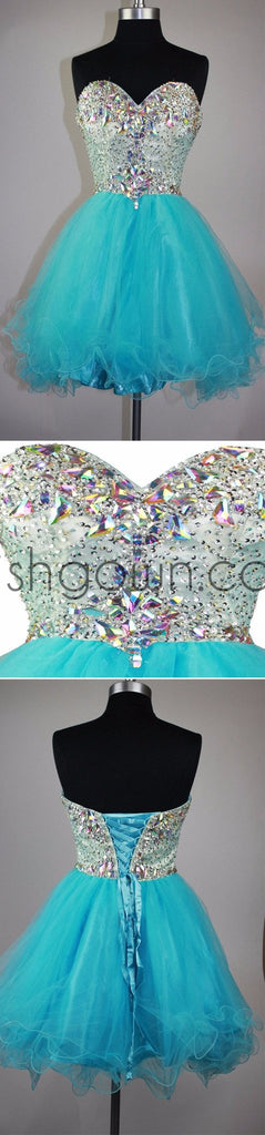 Strapless sweetheart sparkly mini cute for teens cocktail homecoming prom gowns dress,BD0082