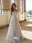 Straps Tulle Charming Affordable Evening Party Long Prom Dress, PD0166