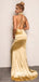 Spaghetti Strap Simple Mermaid Long Prom Dresses PG1165