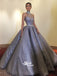 Sparkle Halter New Arrival Inexpensive Evening Long Prom Dresses Ball Gown, WG1093