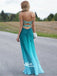 Pretty Junior Ombre Sweetheart Strapless Backless Floor Length Wdding Bridesmaid Prom Dresses, WG251