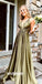 Popular A-line Cheap Long Bridesmaid Dresses YPS104