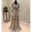 Long Sleeves Unique New Arrival Formal Cheap Long Prom Dresses, WG1009