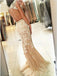 Charming Cap Sleeve Mermaid Pretty Open Back Long Prom Dress, PD0137 - Wish Gown