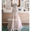 Gorgeous Spaghetti Strap Mermaid Tulle Long Wedding Dresses WDH015