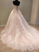 Unique Sweetheart Charming Long Bridal Wedding Dress with Lace Up Back, WG682