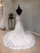 Lace Mermaid Spaghetti Strap Mermaid Bridal Wedding Dress, WG1212